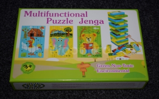 Puzzle Jenga Multifunctional