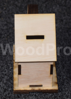 Pusculita lemn tip casa